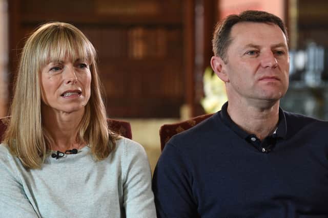 Gerry McCann, seen with his wife Kate, has been speaking about the torment that he and his family were put through by some members of the media (Picture: Joe Giddens)