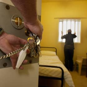 Parents can find it difficult to explain to their children why they ended up in prison (Picture: Paul Faith)