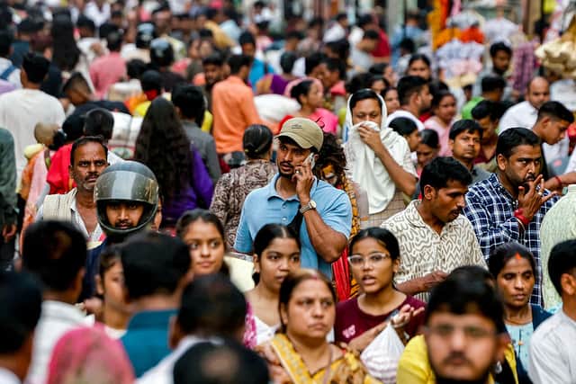 The census in India promises to be a vast undertaking. Picture: Niharika Kulkarni/AFP/Getty