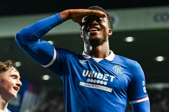 Rangers defender Emmanuel Fernandez scored the only goal of the game.