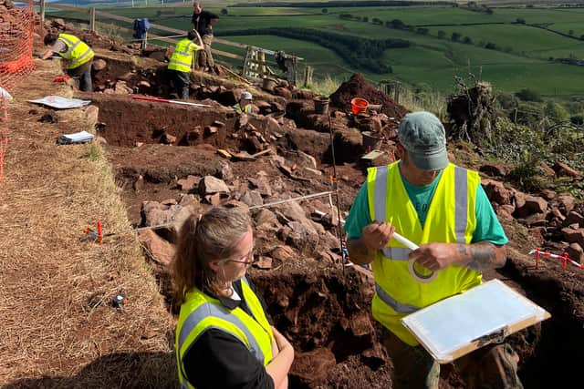 New evidence from Burnswark Hill in Dumfries and Galloway is contributing to a long debate amongst experts about whether the fort was besieged by an invading Roman force around 1,900 years ago. PIC: James O' Driscoll