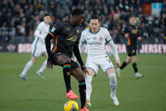 Celtic are reportedly showing interest in Issa Doumbia of Venezia. (Photo by Timothy Rogers/Getty Images)
