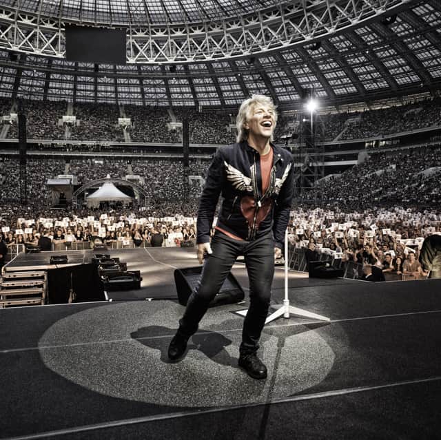 Jon Bon Jovi loves being on stage, once he’s there, and is looking forward to the band’s first tour since his recovery from vocal chord surgery. 