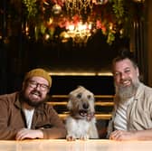 Banjo Beale, Rohan Christopher and their dog Grampa star in Banjo and Ro's Grand Island Hotel on BBC iPlayer from Monday, 5 January and on the BBC Scotland channel on Mondays at 10pm.
With thanks to The Spiritualist, 62 Miller Street, Glasgow G1 1DT, www.thespiritualistglasgow.com