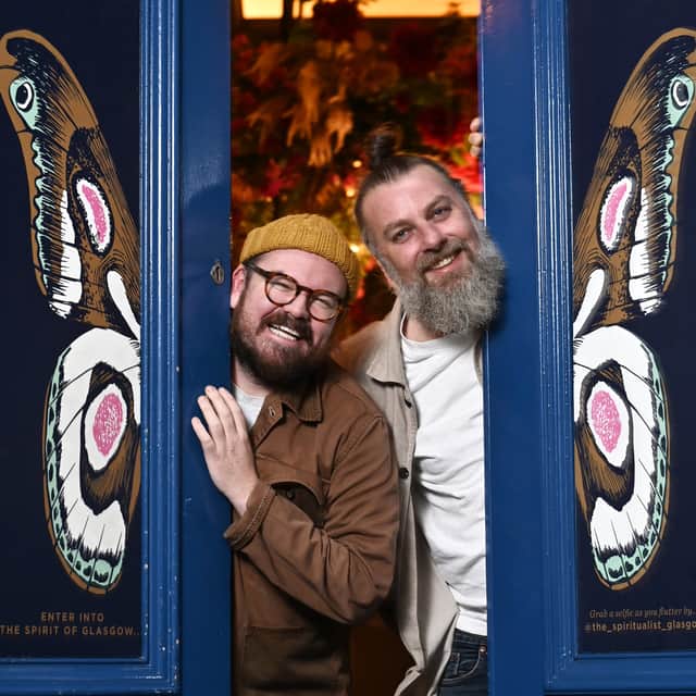 Banjo Beal and Rohan Christopher, originally from Australia, lived on Mull for over a decade before they made the move to Ulva last year. With thanks to The Spiritualist Glasgow, 62 Miller St, Glasgow G1 1DT, www.thespiritualistglasgow.com