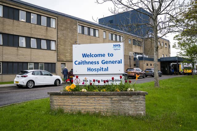 Caithness General Hospital, Wick.