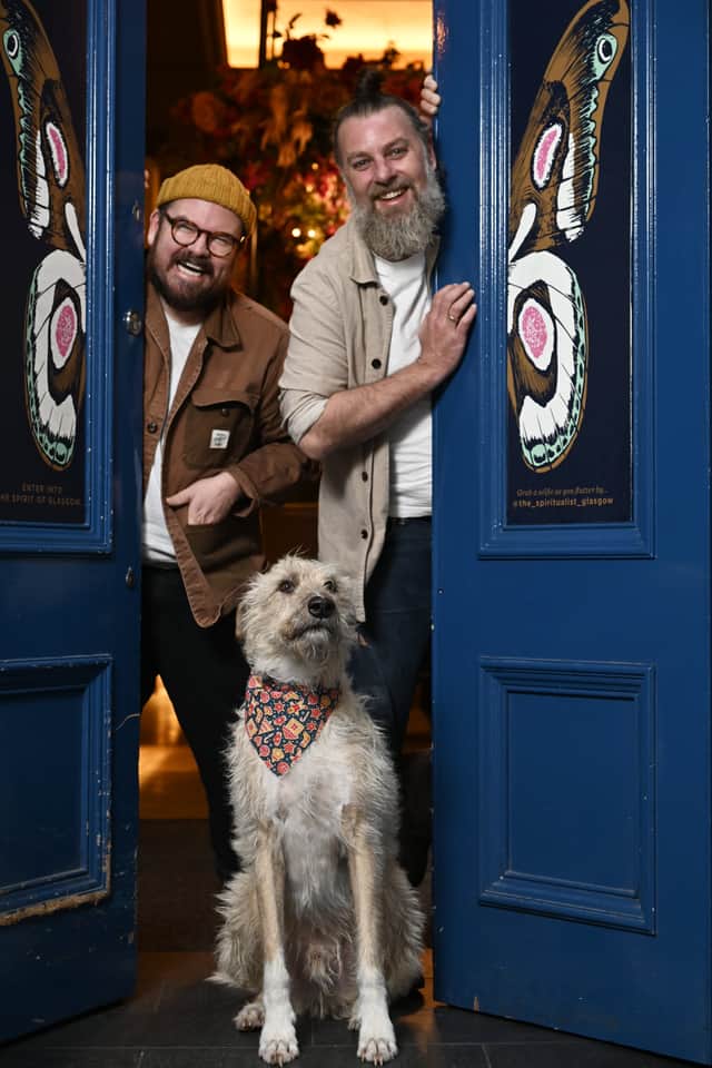 Banjo, Ro and Grampa are looking forward to welcoming guests at Ulva House in 2026. With thanks to The Spiritualist, 62 Miller St, Glasgow G1 1DT,