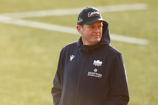 Edinburgh head coach Sean Everitt.