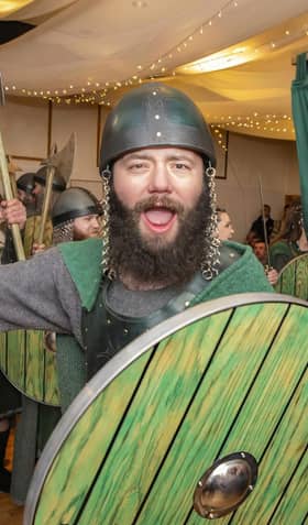 Michael Farmer will lead the Up Helly Aa squad at this year's Torchlit Procession in Edinburgh on December 29.