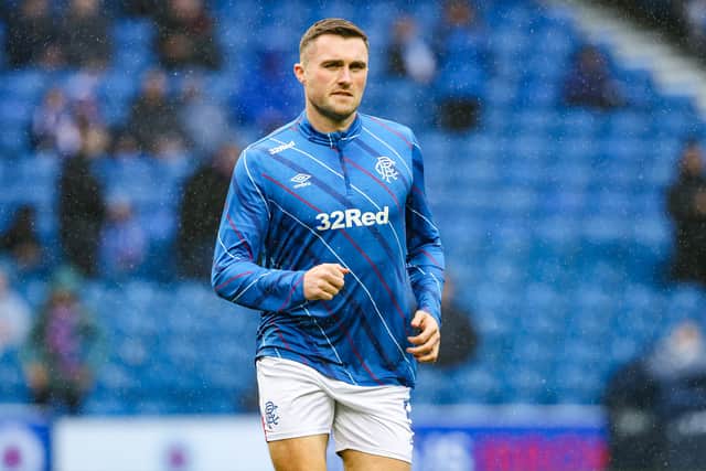 Rangers defender John Souttar got injured last month on Scotland duty.