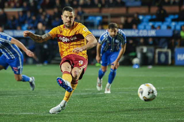 Apostolos Stamatelopoulos has been Motherwell's main man in attack.