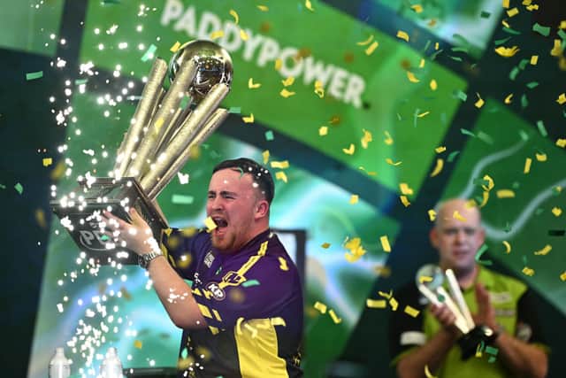 Luke Littler will be in action when the darts returns after the Christmas break.
