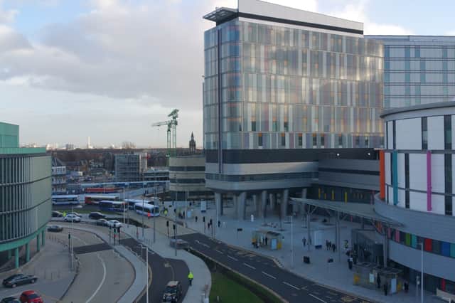 The Queen Elizabeth Hospital and Royal Hospital for Children in Govan, Glasgow. PIC: CC