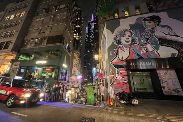 Nightlife on Hong Kong Island
