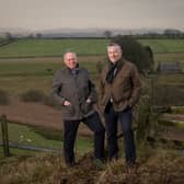 Lovat Mill chairman Stephen Rendle, left, and design director Alan Cumming