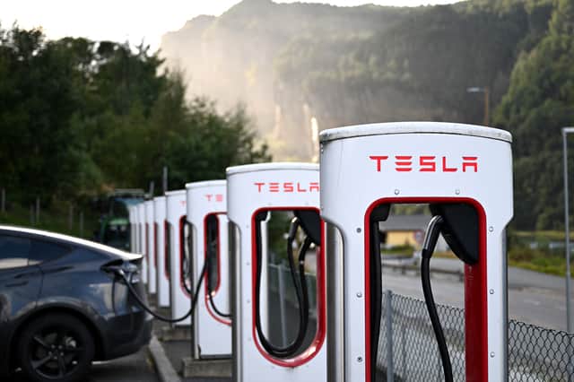 Almost all the new cars sold in Norway are fully electric (Picture: Sergei Gapon)