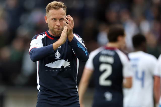 Scott Arfield recently left Falkirk.