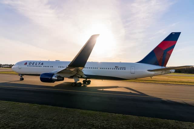 Delta flies between Edinburgh and New York and Atlanta
