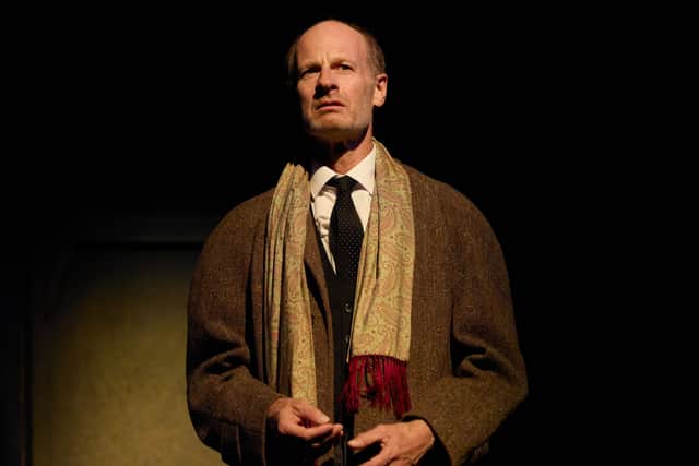 John Mackay as Arthur Kipps in a production of The Woman in Black, which will tour to Glasgow later this month.