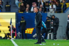 Brendan Rodgers has lost his first match as Al-Qadsiah manager after 17 games unbeaten.