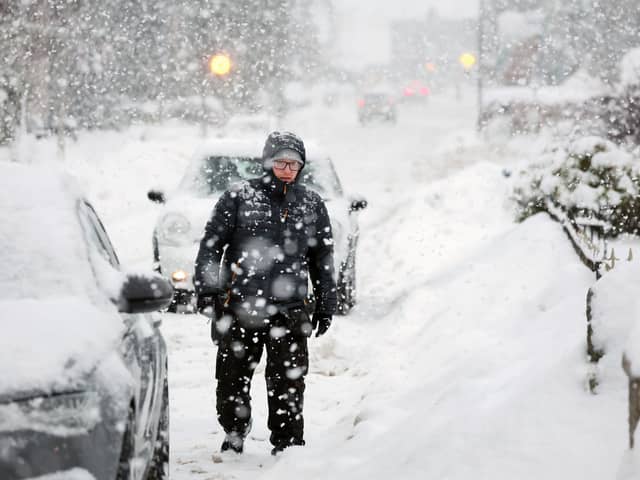 More heavy snow is expected to fall in Scotland.