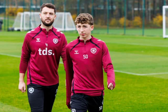 Hearts youngster Keir McMeekin is set to sign for Manchester City.