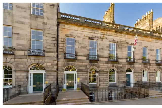 Two streets in Edinburgh have been named among the most expensive spots to buy property in the UK