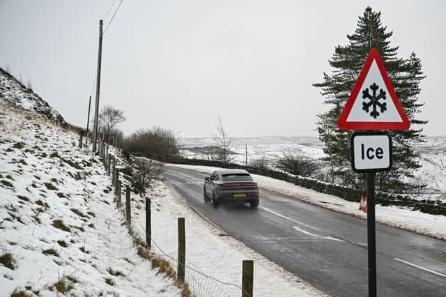 The Met Office has warned of potentially hazardous travel conditions 