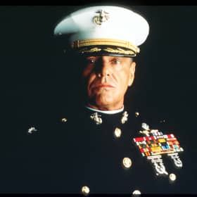 Jack Nicholson plays Colonel Nathan Jessup in the Rob Reiner film A Few Good Men