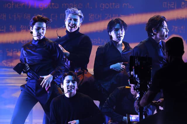 Jimin, Jungkook, RM, Suga and V of BTS will soon embark on a mammoth world tour.