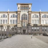 Forming part of the B-listed former Boroughmuir High School, this exceptional three-bedroom, two-bathroom duplex apartment has been tastefully and sympathetically converted.