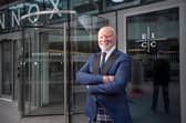 Sir Tom Hunter, who built the Sports Division empire, cried when he saw the number of empty shops in Ayr town centre where he began his business (Picture: Lesley Martin)