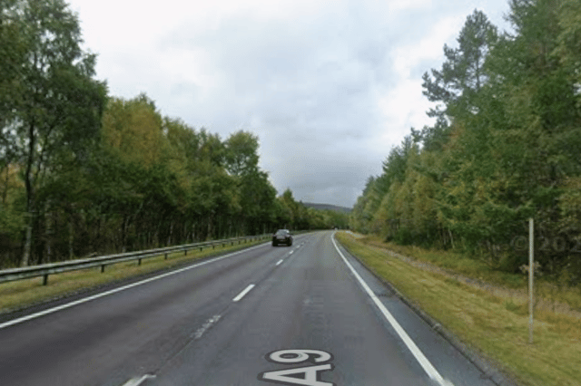 Police said the road is closed in both directions
