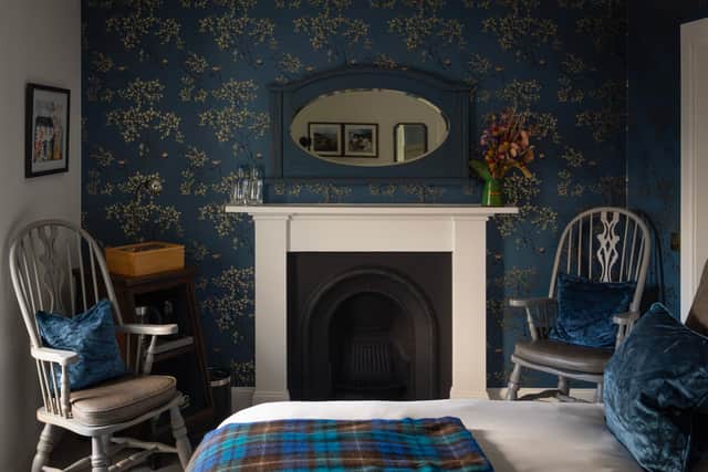 The MacInnes room at the Dipping Lugger