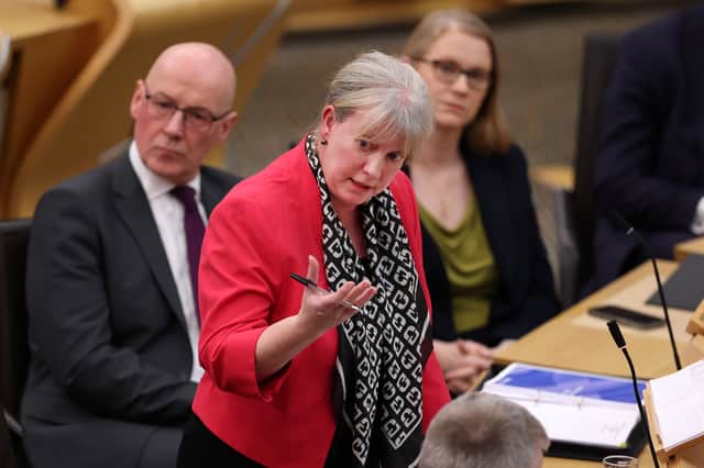 Finance Secretary Shona Robison's delivered the Scottish budget last week (Picture: Jeff J Mitchell)