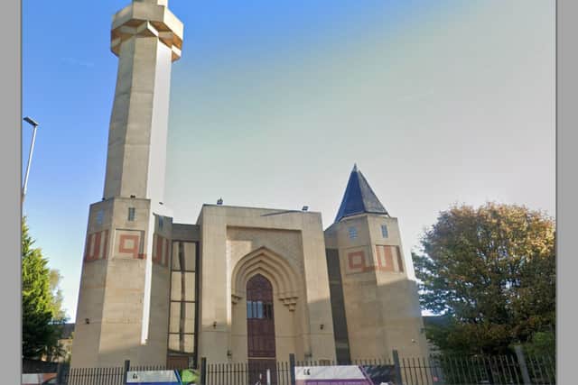 Police said the incident at Edinburgh Central Mosque happened at around 9.30pm on Friday, January 16.