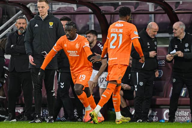 Nsiala struggled for game time at Rangers after arriving from AC Milan in the summer of 2024.