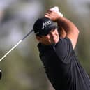 Patrick Reed in action in last week’s Dubai Invitational at Dubai Creek Resort 