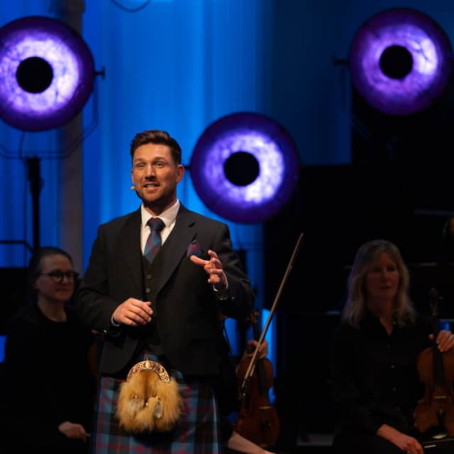 Alistair Heather presents the BBC’s Burns Night 2026 programme, recorded in front of a live audience at Glasgow’s City Halls. 
