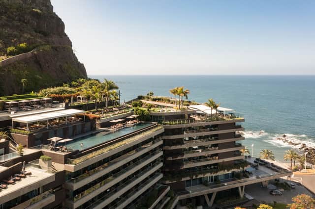 Saccharum Resort and Spa, on the site of a former sugar cane mill in Madeira.