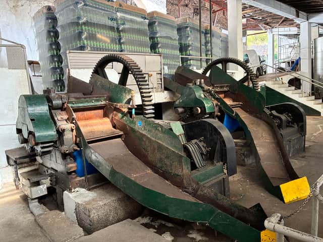 The remaining sugar cane mill in Calheta, Madeira.