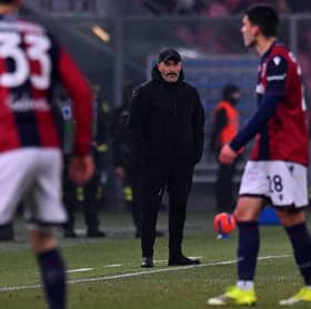 Bologna boss Vincenzo Italiano is reported to be interested in another Scottish talent this summer. Cr: Getty Images.