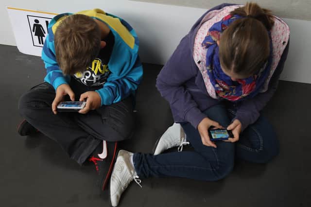 Social media has many benefits, but children's safety must be a priority (Picture: Sean Gallup)