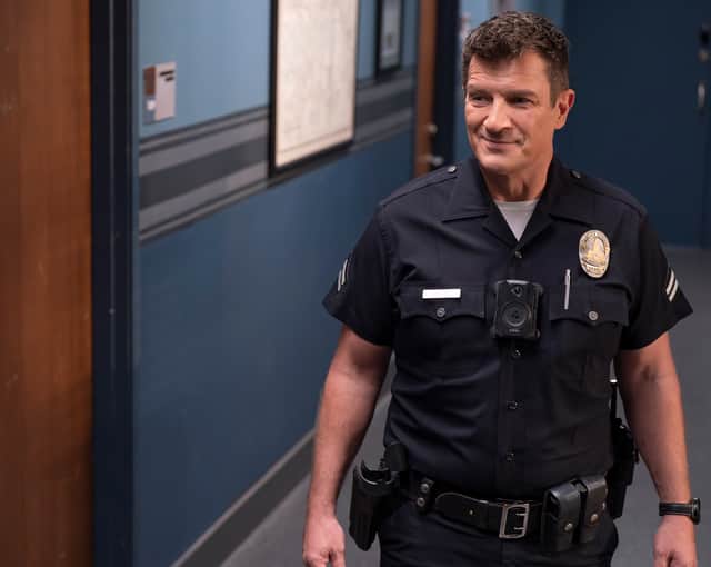 Nathan Fillion in The Rookie season 8