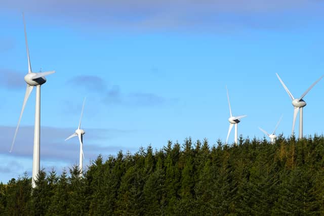 Concern has been raised over the height of turbines and low-flying planes