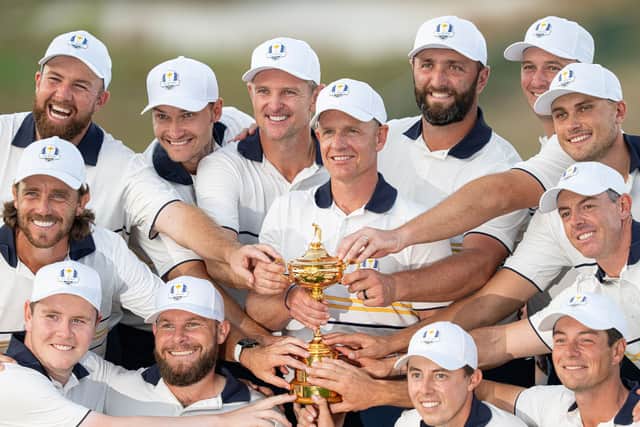 Jon Rahm and Tyrrell Hatton both helped Europe retain the Ryder Cup last year after playing at Bethpage Black through a loophole 