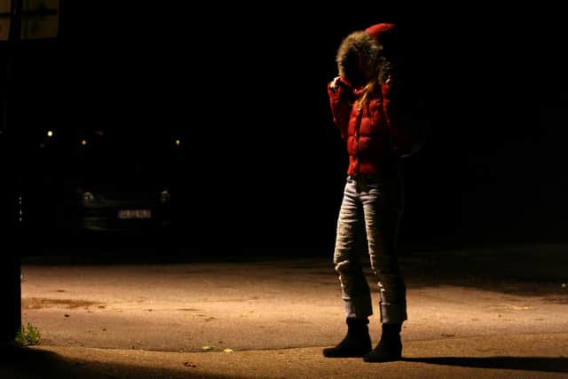 Working in a brothel can be not much safer than working on the street (Picture: Chris Young)