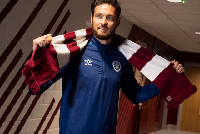 Craig Gordon made 333 appearances for childhood club Hearts.
