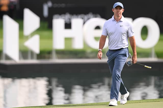 Rory McIlroy spoke about The Open after completing his third round in the Hero Dubai Desert Classic at Emirates Golf Club 