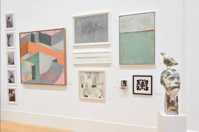 Installation view of the SSA Annual Exhibition at the Royal Scottish Academy in Edinburgh